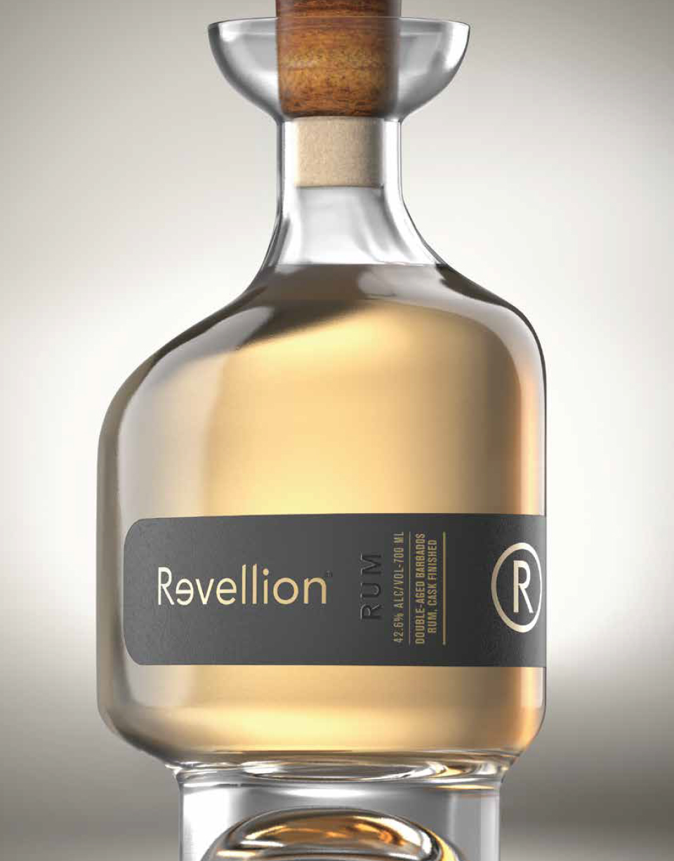 Revellion Rum Bottle